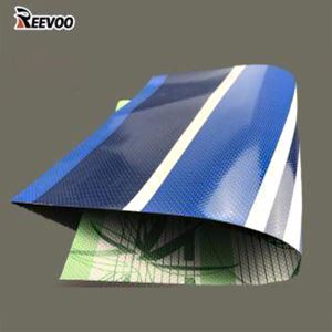 500D 18x17 0.40 Debljina vodootporna PVC plava prugasta cerada